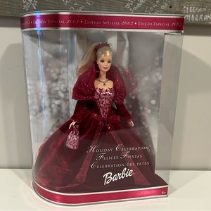 Mattel 2002 Holiday Celebration Barbie
